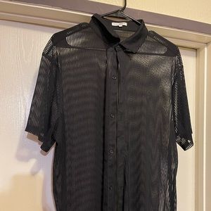 Men’s sheer fashion nova shirt